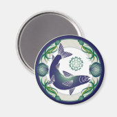 Zalmmagneet Magneet (Voorkant / Achterkant)