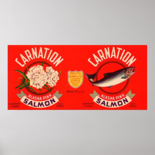 Zalmonellak voor anjers - Seattle, WA Poster (Voorkant)