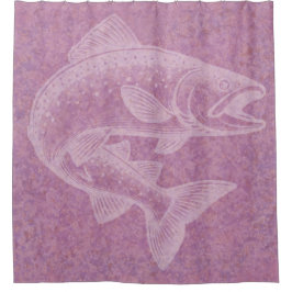 Zalmopgang Douchegordijn