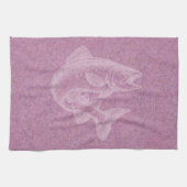 Zalmopgang Theedoek (Horizontaal)