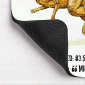 Zalmoxes Dinosaur Mousepad Muismat (Hoek)