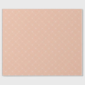 Zalmpasta-delicaat Lace White elant Cadeaupapier (Vlak)