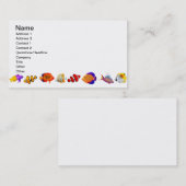 zalmriffen Aquarium Fish Business Visitekaartje (Voorkant / Achterkant)