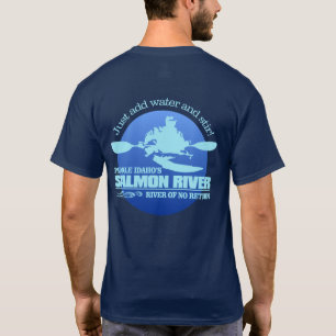 Zalmrivier (blauw) t-shirt