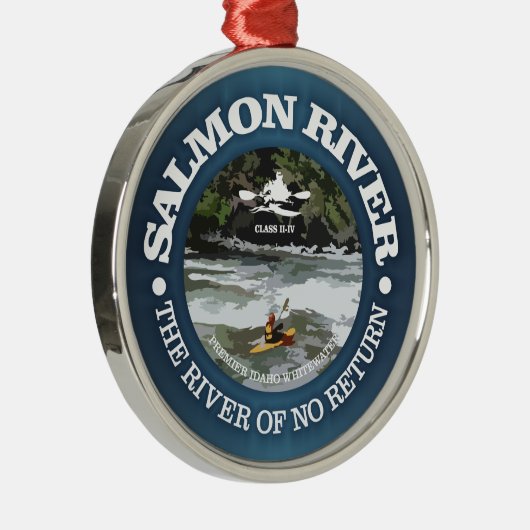Zalmrivier (c) metalen ornament (Rechts)