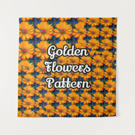 Zalmroze bloemenpatroon wandkleed