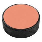 Zalmroze effen kleur | Trendy kleur Hockey Puck (3/4)