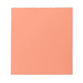 Zalmroze effen kleur | Trendy kleur Notitieblok (Voorkant)