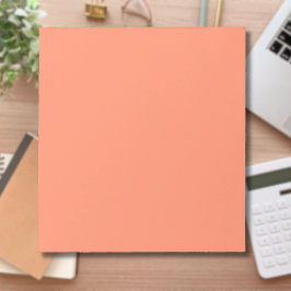 Zalmroze effen kleur | Trendy kleur Notitieblok