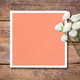 Zalmroze effen kleur | Trendy kleur Servet