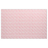 Zalmroze Koe afdrukken Stof (Yard (91,4 cm))