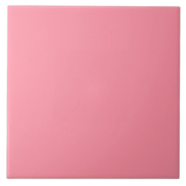 Zalmroze tegel tegeltje