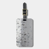 Zalmschaal Bagagelabel (Voorkant verticaal)