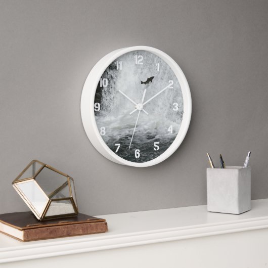 Zalmspringen Cascading Waterval (Kantoor)