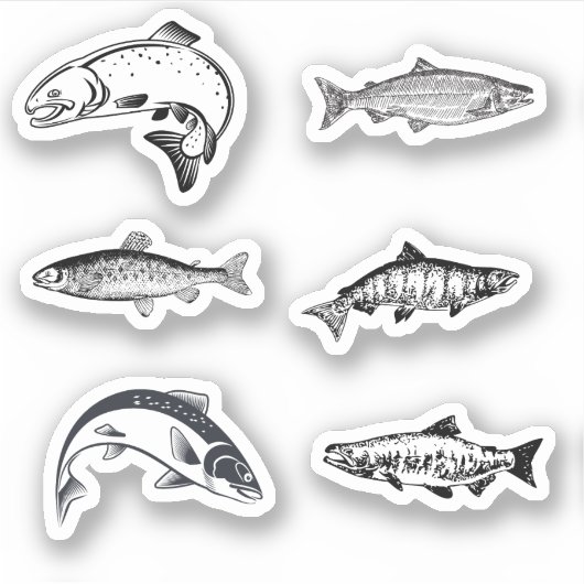 ZalmStickers Sticker (Voorkant)