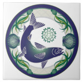 Zalmtegel Tegeltje (Voorkant)