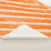 Zalmtextuur pluche deken (3/4)