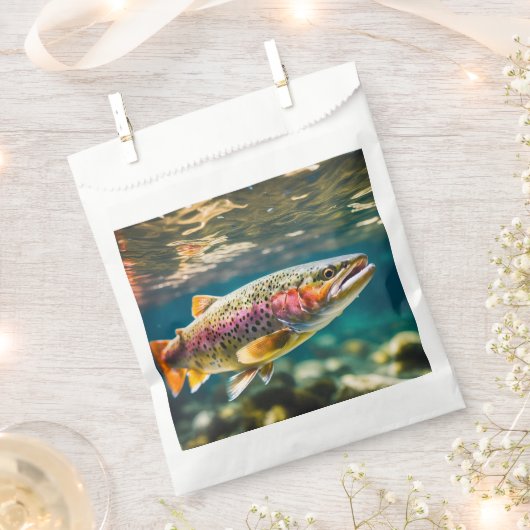 Zalmvis Bedankzakje (Geknipt)