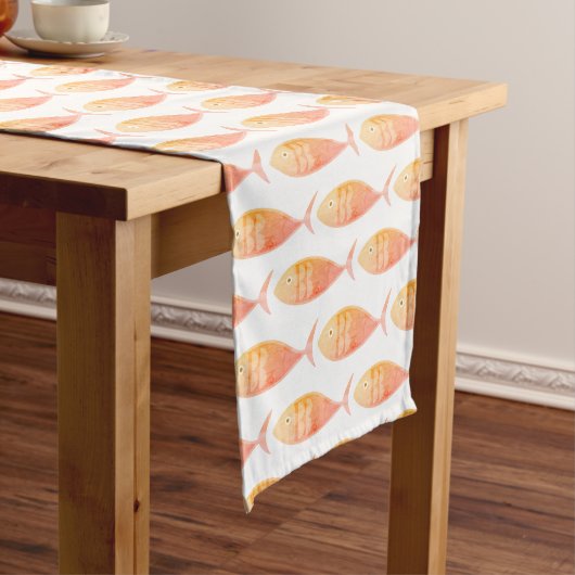 Zalmvis Groep Lange Table Runner Tafelloper (Voorbeeld)