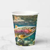 Zalmvis Papieren Bekers (Achterkant)