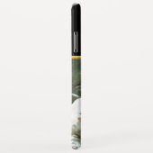 Zalmvis zwemt onder het watermonogram Case-Mate iPhone case (Achterkant/rechts)