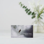 Zalmvisitekaartje Visitekaartje (Staand voorkant)