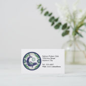 Zalmvisitekaartje Visitekaartje (Staand voorkant)