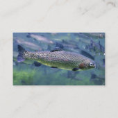 Zalmvisitekaartjes Visitekaartje (Achterkant)