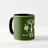 Zalmvisserij Canada Mok (Voorkant links)