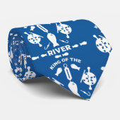 Zalmvisserij Canada Stropdas (Opgerold)