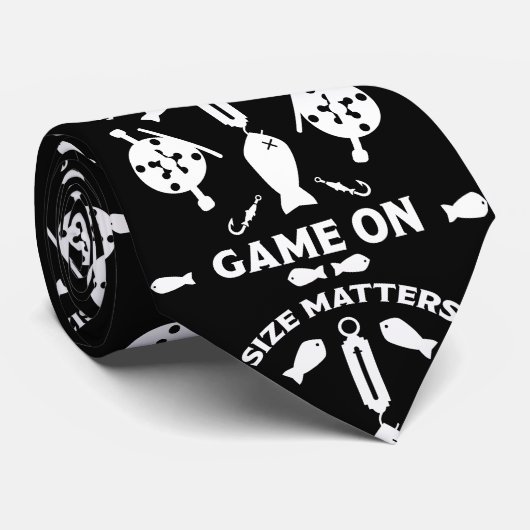 Zalmvisserij Canada Stropdas (Opgerold)