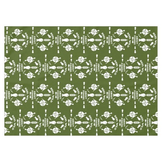 Zalmvisserij Canada Tafelkleed (Voorkant (Horizontaal))