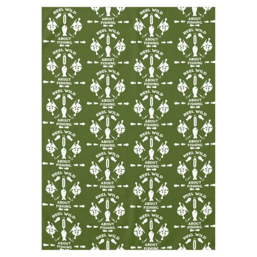 Zalmvisserij Canada Tafelkleed (Voorkant)