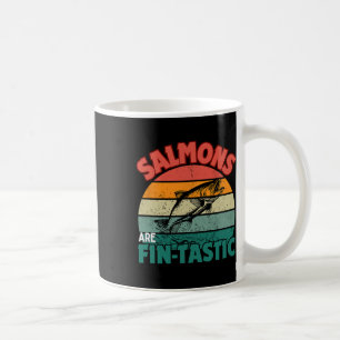 Zalmvisserij Shirt Visser Vis Vissen Zalm Koffiemok