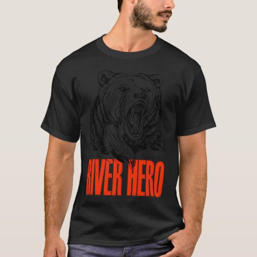 Zalmvisserij T-shirt (Voorkant)