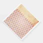 Zalmzalm Roze kiezelvis Zeemeermin Servetten (Hoek)