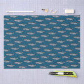 Zalmzwembloem PNW Vist visschroot Tissuepapier (Craft)