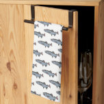 Zalmzwempatroon PNW Vist vis Theedoek<br><div class="desc">Decoreer je keuken met deze coole kunsthanddoek. Maakt een geweldig huishouden,  een verjaardag of een bruiloft cadeau! U kunt het aanpassen en tekst ook toevoegen. Bekijk mijn winkel voor veel meer kleuren en patronen!</div>