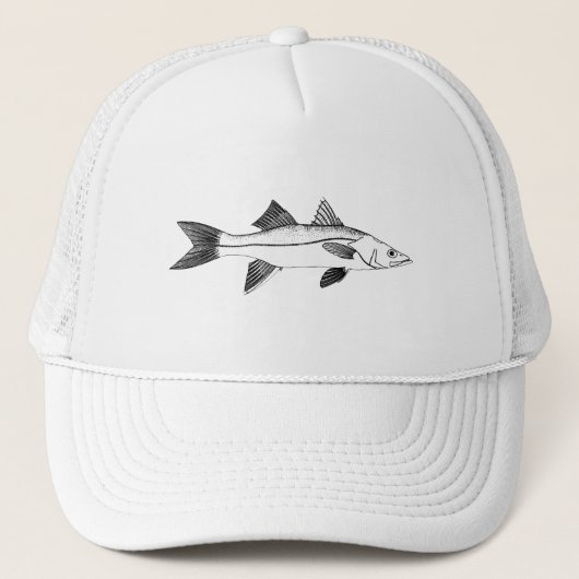 Zaltwater Vist -  Snook Trucker Pet (Voorkant)