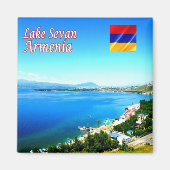 ZAM004 LAKE SEVAN Gegharkunik, Armenië, Magnet (Voorkant)