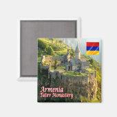ZAM009 SYUNIK Tatev Klooster, Armenië, Fridge Magneet (Voorkant / Achterkant)