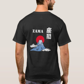 ZAMA met de berg Fuji en de zon T-shirt