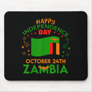 Zambia 61e Onafhankelijkheidsdag Zambia trots Zamb Muismat