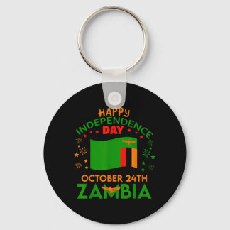 Zambia 61e Onafhankelijkheidsdag Zambia trots Zamb Sleutelhanger
