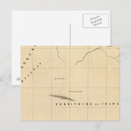 Zambia, Afrika 45 Briefkaart (Voorkant / Achterkant)