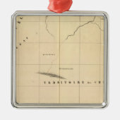 Zambia, Afrika 45 Metalen Ornament (Voorkant)