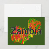 Zambia Briefkaart (Voorkant / Achterkant)