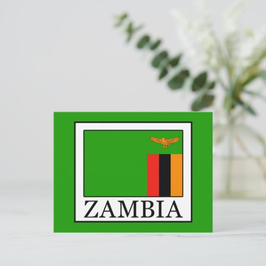Zambia Briefkaart (Staand voorkant)