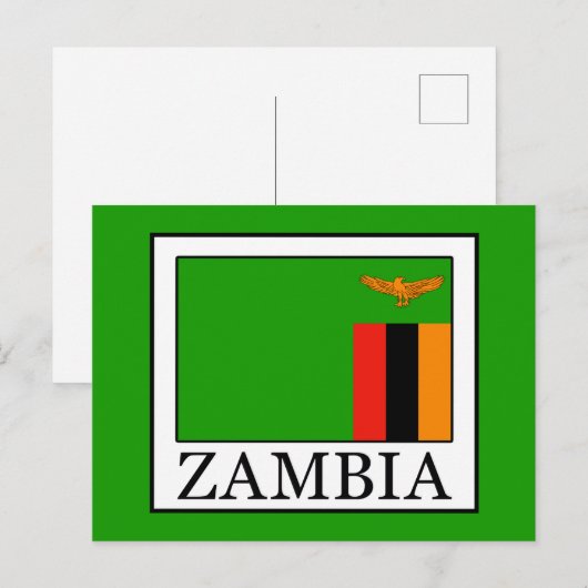 Zambia Briefkaart (Voorkant / Achterkant)