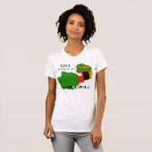 Zambia "Chipolopolo" 2012 Champions of Africa T-shirt (Voorkant volledig)